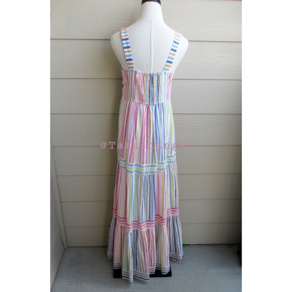 NWT Banjanan Daniella Dress M Medium Candy Stripe - Picture 13 of 16